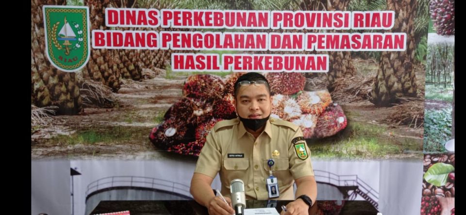 Kepala Bidang (Kabid) Pengolahan dan Pemasaran, Dinas Perkebunan (Disbun) Provinsi Riau, Defris Hatmaja