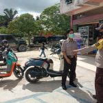 Patroli Intesif, Polsek Langgam Lakukan Sosialisasi Kepada Nasabah Perbankan