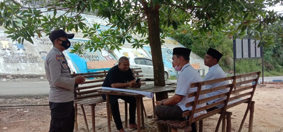 Gelar Yustisi, Polsek Langgam Beri Teguran Lisan Terhadap Pelanggar Prokes