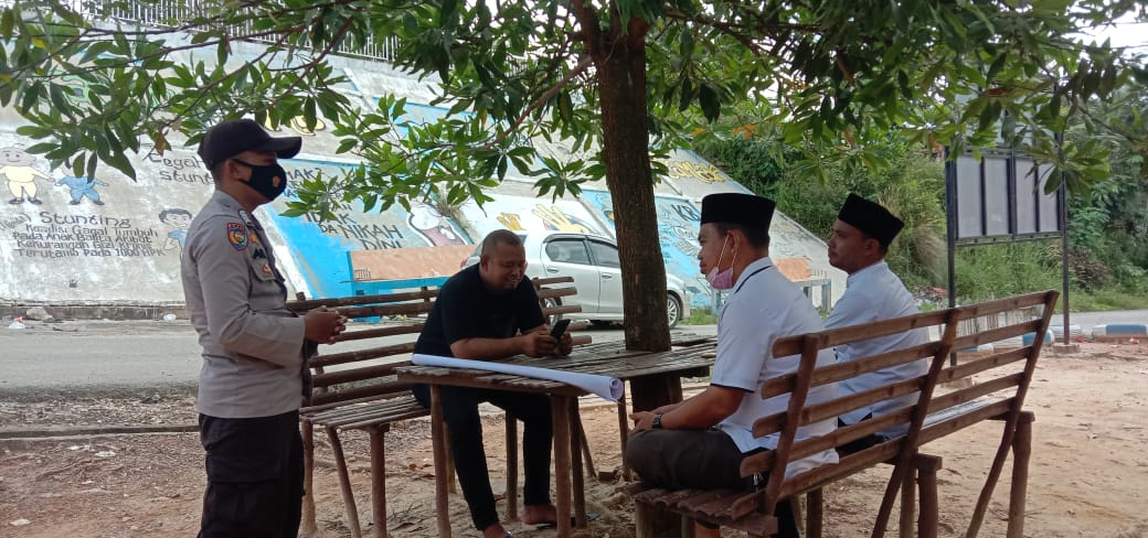Gelar Yustisi, Polsek Langgam Beri Teguran Lisan Terhadap Pelanggar Prokes