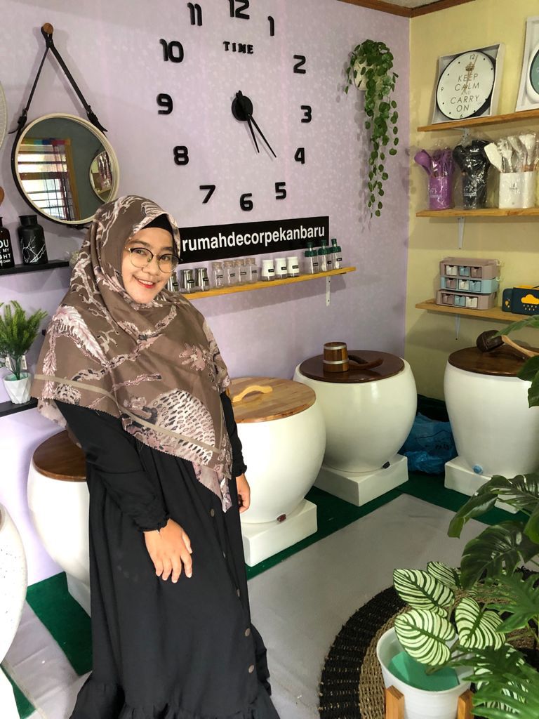 Owner @rumahdecorpekanbaru, Tika Purnama Sari