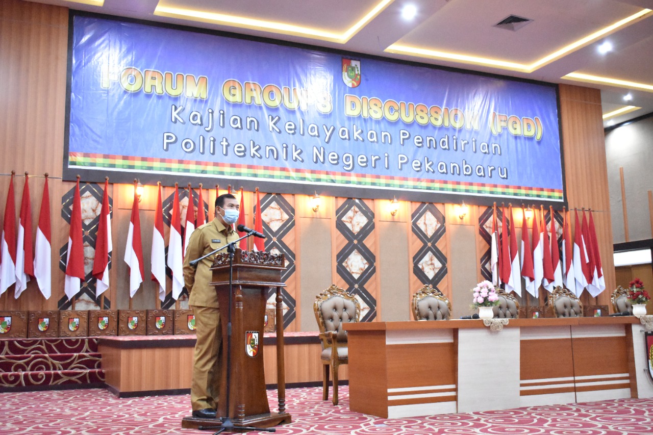 Walikota Pekanbaru Dr H Firdaus, ST,MT