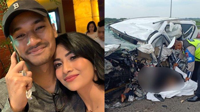 Vanessa Angel dan Febri Ardiansyah meninggal dunia akibat kecelakaan tunggal di Tol Jombang (Foto/int)