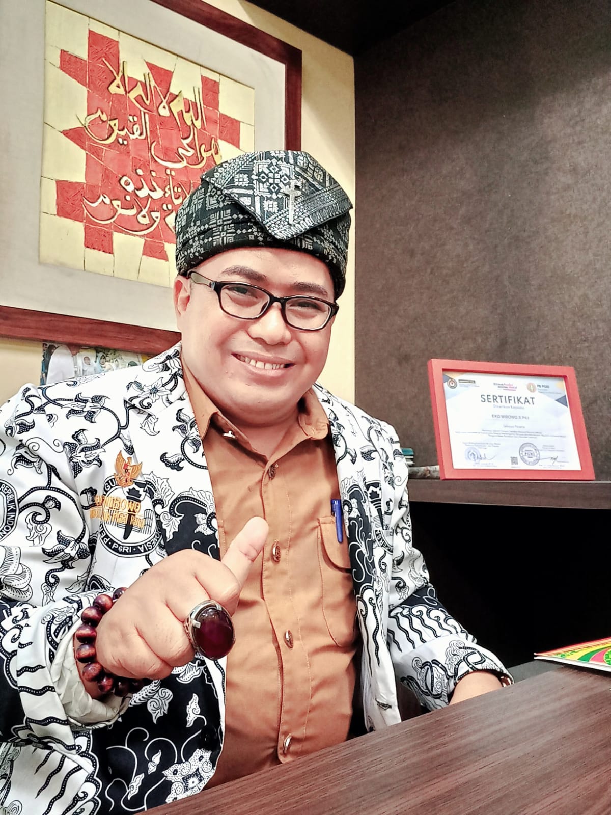 Ekowi mencalonkan Dewan Pendidikan Riau