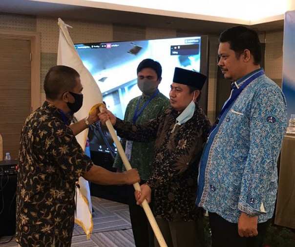 Julfianto saat terpilih sebagai Ketua Asita Riau