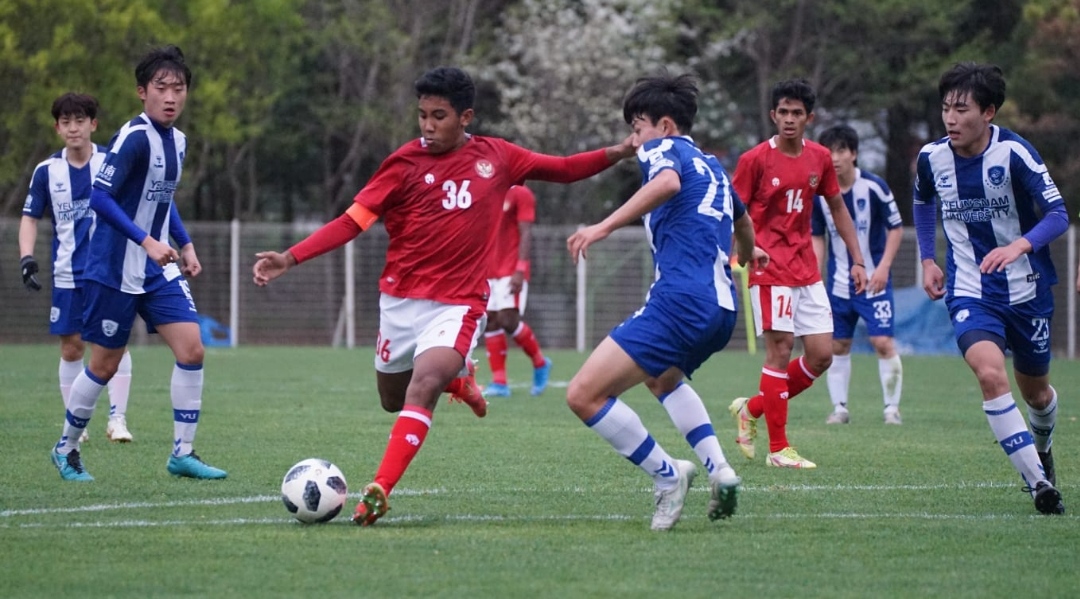 Meski Dihajar Yeungnam 3-1, Shin Tae-yong Klaim Skuad U-19 Mengalami Perkembangan Selama di Korsel