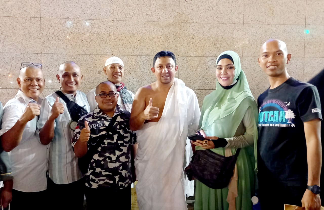 DPP Barisan Pemuda Nusantara(BAPERA) memberangkatkan umrah perwakilan pengurus Provinsi se-Indonesia