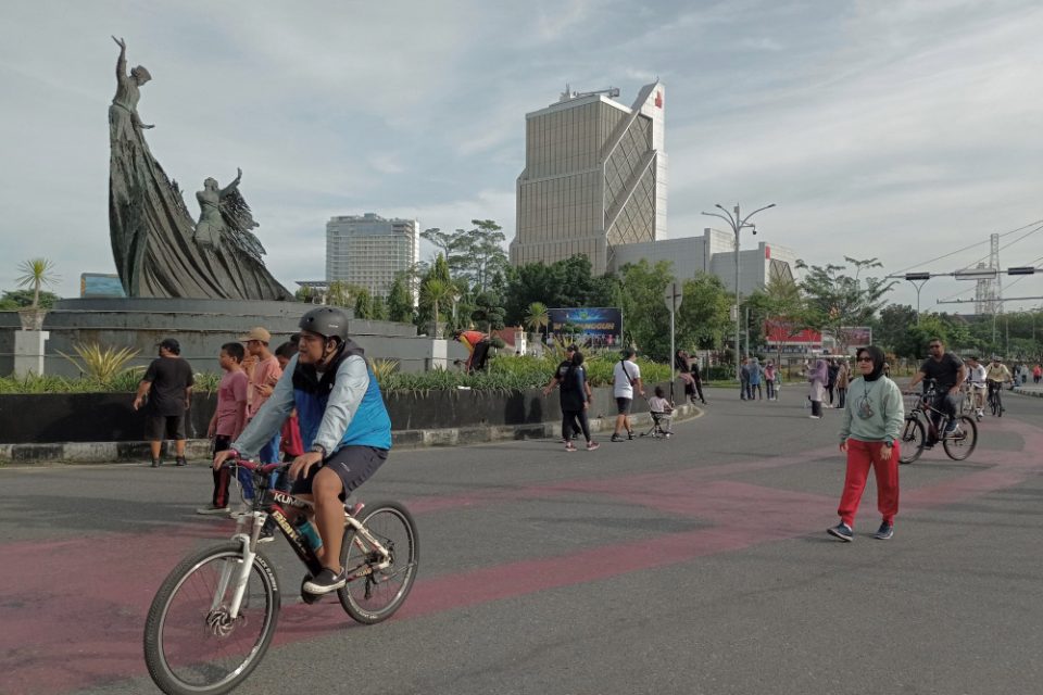 Diskes Riau Buka Layanan Vaksin Booster di Area CFD Pekanbaru