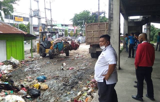 DLHK Kota Pekanbaru Antisipasi Pergeseran TPS Liar Dilakukan Oknum angkutan Sampah Mandiri
