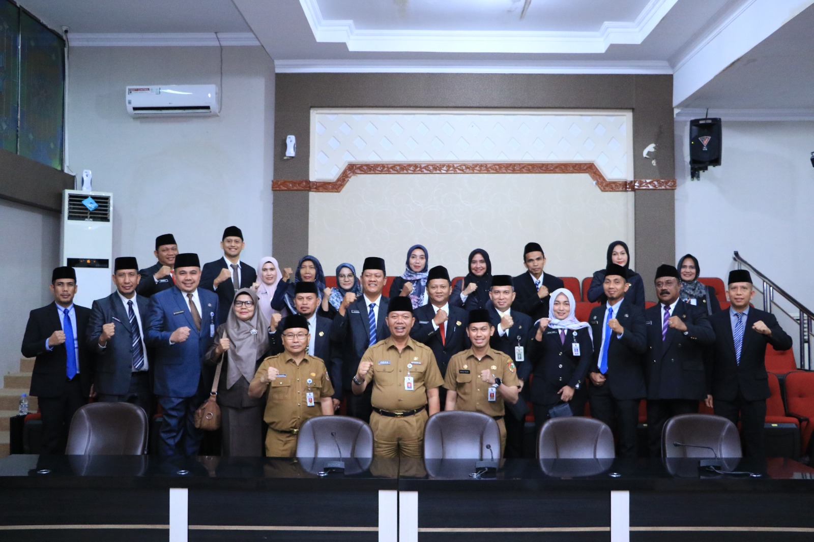 Kepala BKPSDM Hadiri Pelantikan 23 Pejabat Dilingkungan Pemko Pekanbaru yang Dipimpin Pj Walikota