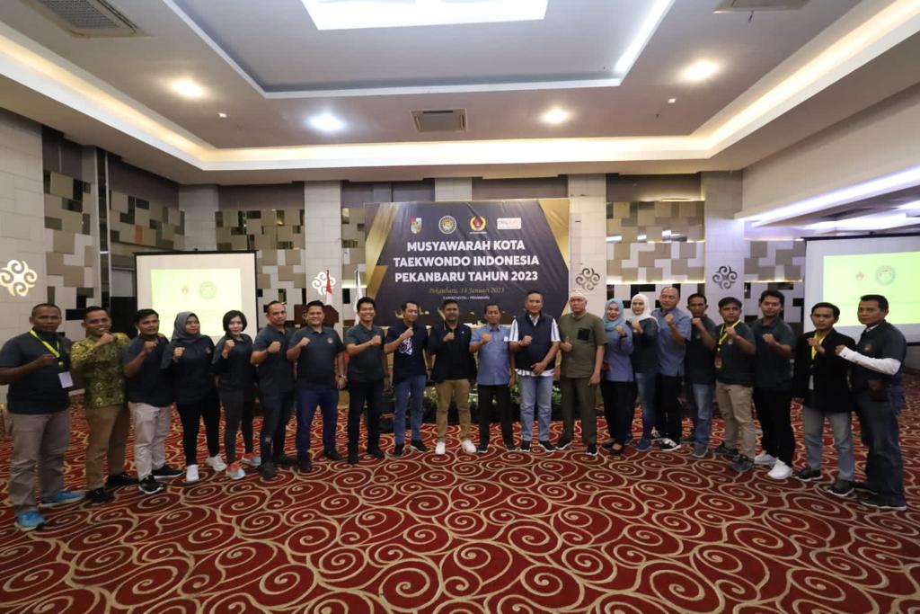 Muskot Taekwondo Indonesia Kota Pekanbaru Resmi Dibuka, Ini Pesan Kadispora