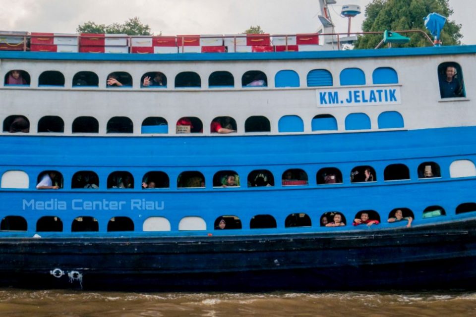 Peningkatan Pemudik Pelabuhan Sungai Duku Pekanbaru Capai 100 Persen