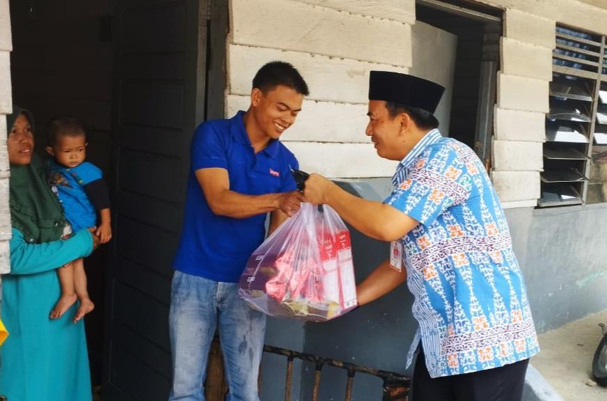 Salurkan Bantuan Makanan Bergizi, Dispora Pekanbaru Bantu Pengentasan Stunting di Pekanbaru