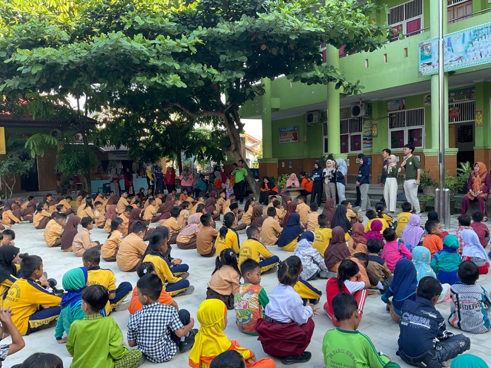 Sambut Hari Anak Nasional, Kelompok Kukerta UNRI 2023 Gelar Sosialisasi Hak Anak di SDN 148 Pekanbaru