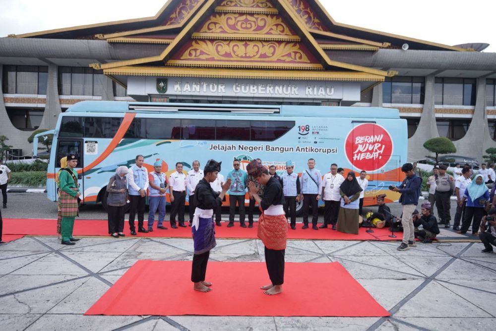 Roadshow Bus KPK 2023 Pamit, Pemprov Riau Ungkapkan Apresiasi