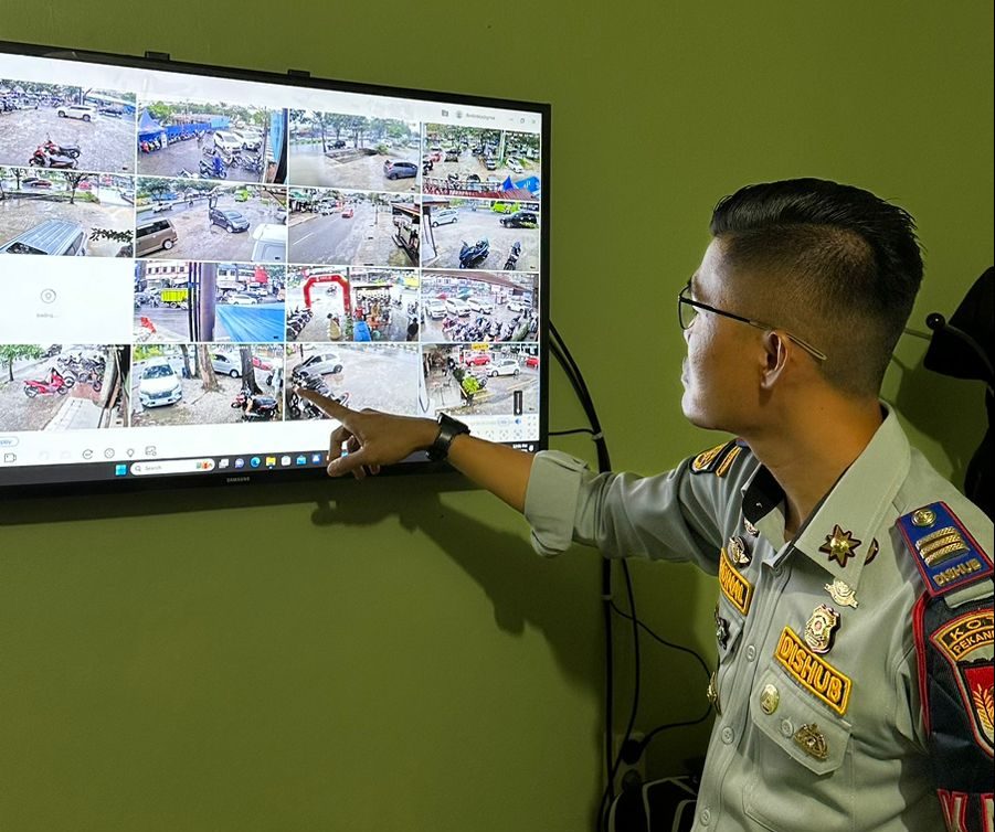 Dishub Pekanbaru Mulai Gunakan CCTV di 20 Titik Pantau Aktivitas Parkir